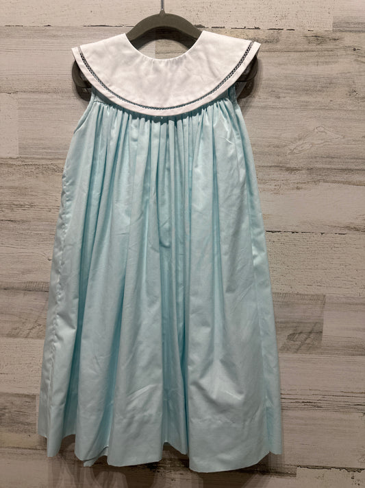 Girls Size 4 Years The Proper Peony Mint Magnolia Dress - Very Good Used Condition
