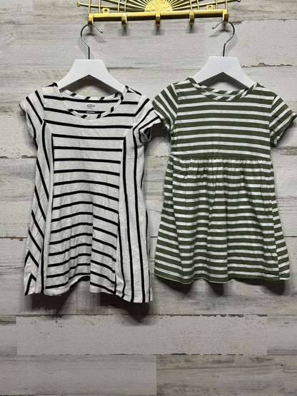 Girls Size 3t Old Navy Dress Lot (2 Pieces) - Good Used Condition