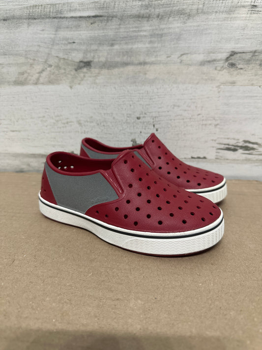 Size 13 Native Red Reflective Miles Slip On Shoes - New Without Tags