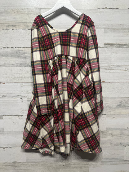 Size 8 Hanna Andersson Plaid Dress - Very Good Used Condition