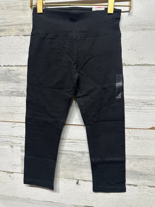 Justice Black Pedal Leggings - Girls Size 8 - New With Tags