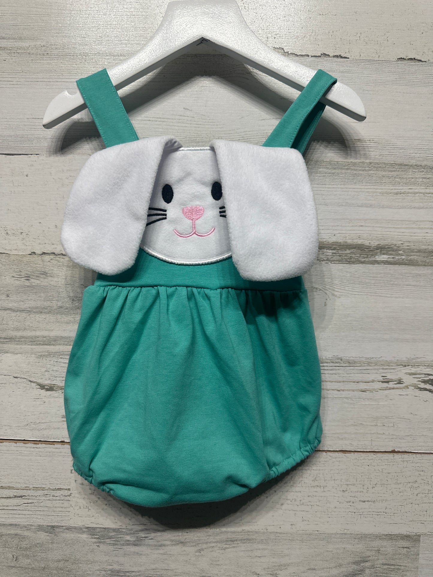 Size 12m Abby & Evie Bunny Bubble - Very Good Used Condition