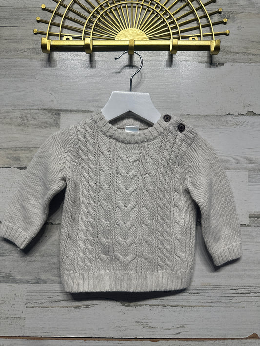 Size 3-6m Gymboree Beige Sweater - Very Good Used Condition
