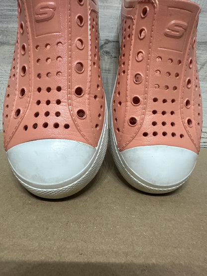 Girls Size Youth 3 Skechers Foamies Slip On Shoes - Good Used Condition