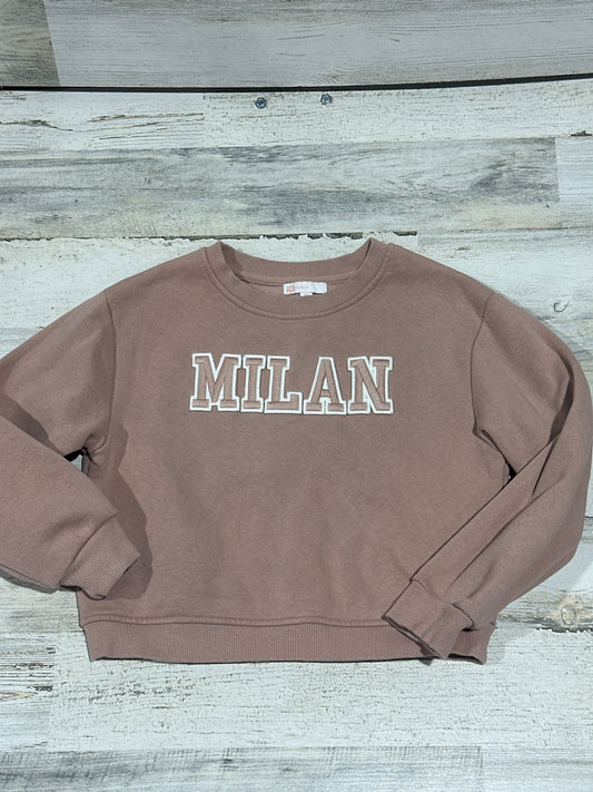 MILAN Sweatshirt - GB Girls - Girls Size Medium - Very Good Used Condition
