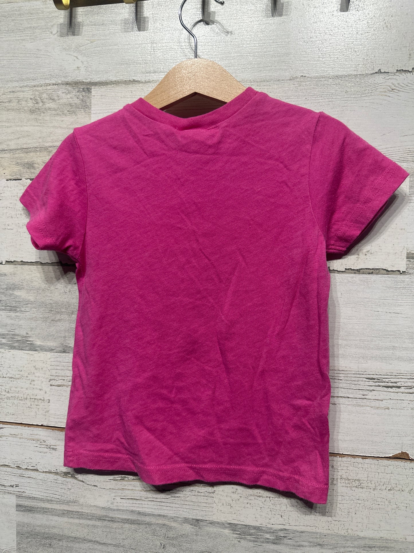 Girls Preowned Size 3t Red Bike Brand Key West Pink T-Shirt - Good Used Condition