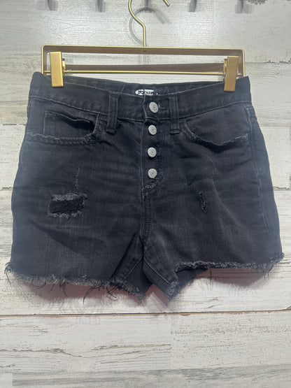 Girls Size 12 Old Navy Distressed Black Shorts - Good Used Condition