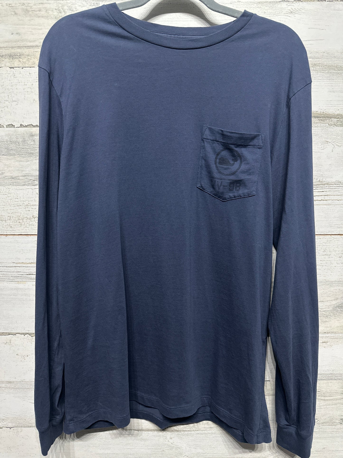 Vineyard Vines Men’s Medium Dark Blue VV-98 Long Sleeve Shirt VGUC