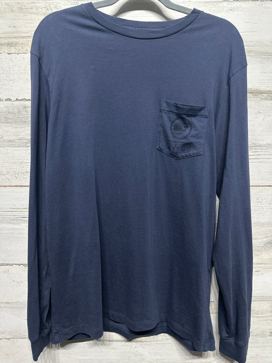 Vineyard Vines Men’s Medium Dark Blue VV-98 Long Sleeve Shirt VGUC