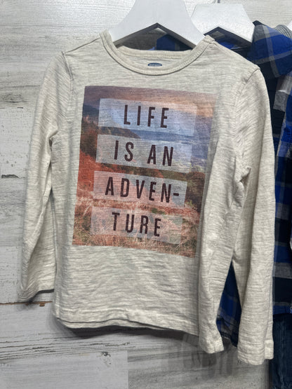 Size 4t Long Sleeve/Pants Clothing Lot (4 Pieces) - Very Good Used Condition