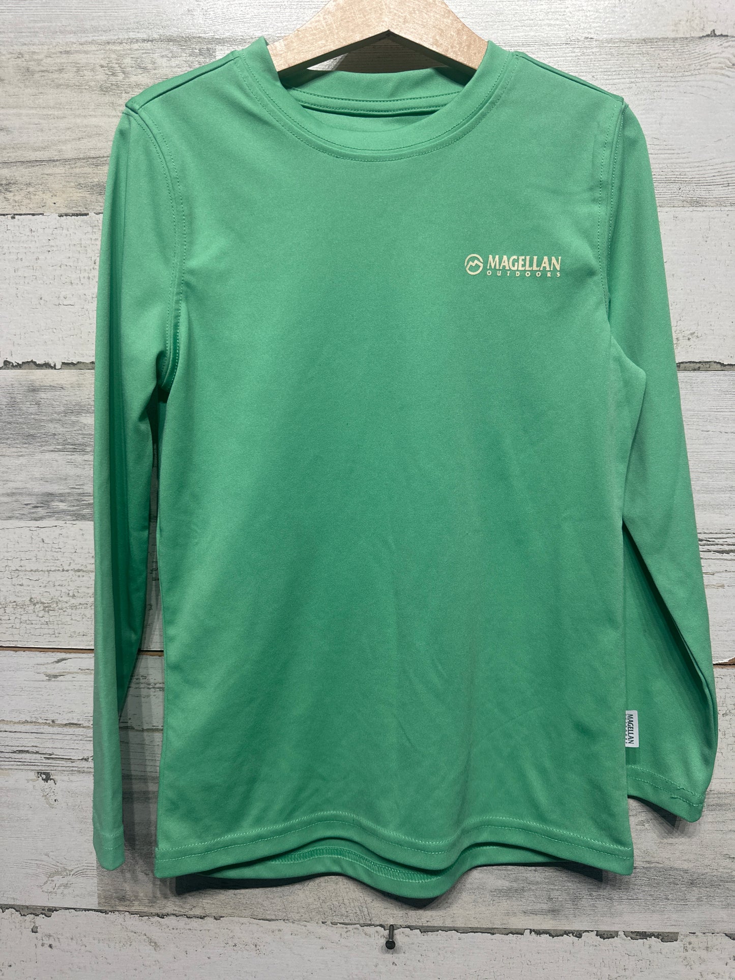 Magellan ‘Tis The Season Long Sleeve Fish Gear Shirt Boys XS VGUC