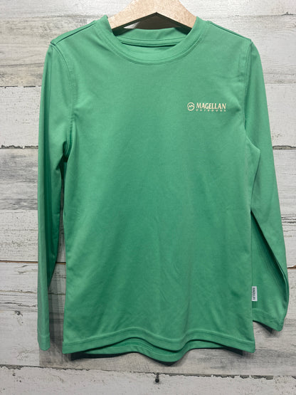 Magellan ‘Tis The Season Long Sleeve Fish Gear Shirt Boys XS VGUC