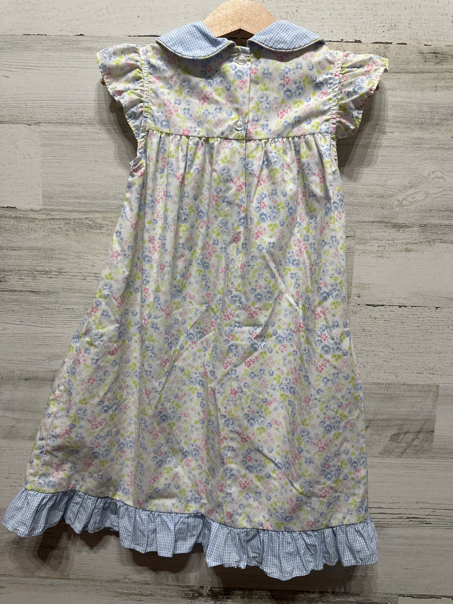 Girls Size 5 Baby Blessings Floral Dress - Very Good Used Condition