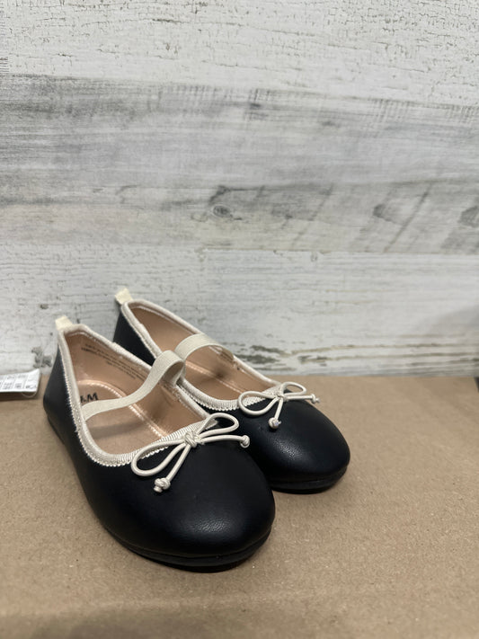 Girls Size 10 Toddler (27) H&M Black Flat Shoes - New With Tags