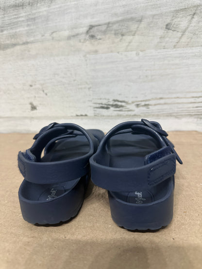Size 10 (Toddler) Cat and Jack Navy Blue Sandals - Very Good Used Condition