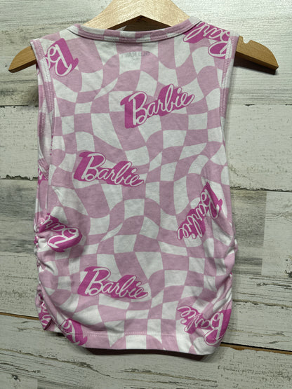 Barbie Sleeveless Top - Old Navy - Girls Size Medium 8 - Very Good Used Condition