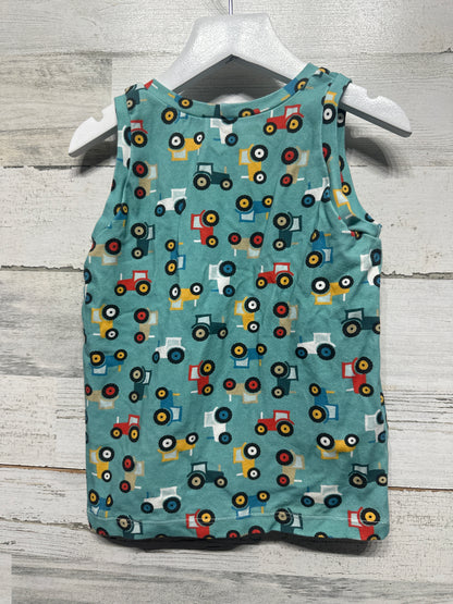Boys Size 3t Sweet Village Market Handmade Tractor Shirt - Good Used Condition