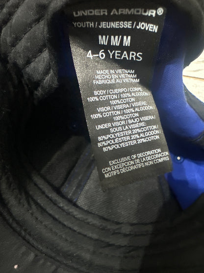 Under Armour Hat - Boys Size 4-6 Years - Good Used Condition