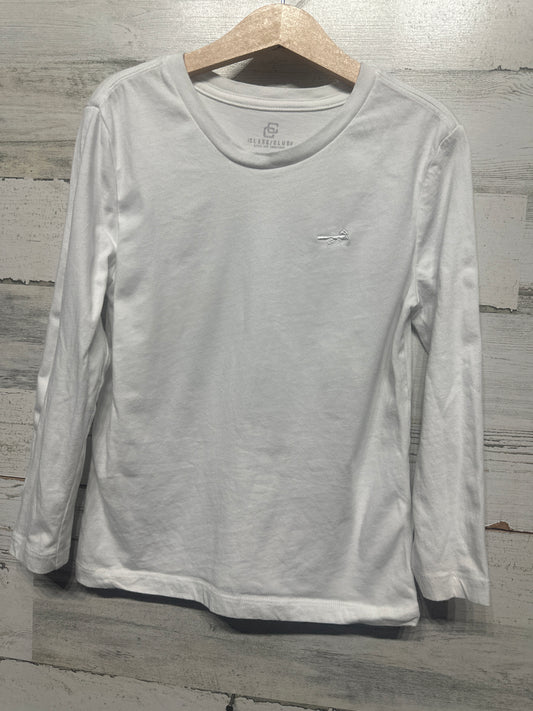 Size 6 Class Club Long Sleeve White Shirt - Good Used Condition