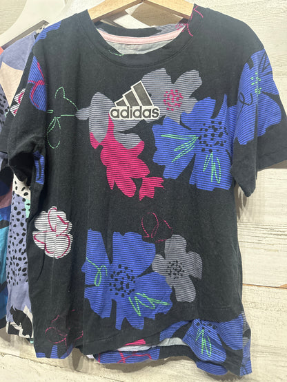 Size 10/12 Adidas Boxy Tee Lot (4 Pieces) - Good Used Condition