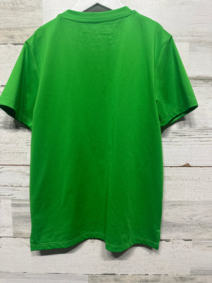 Boys Size 10/12 (M) SportsIllustrated Green Drifit Shirt - Good Used Condition