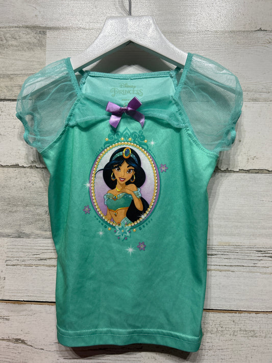 Girls Preowned Size 4t Disney Princess Jasmine Shirt - Good Used Condition