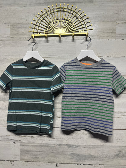 Size 4t Shirt Old Navy/Tommy Bahama Striped Shirts - Good Used Condition