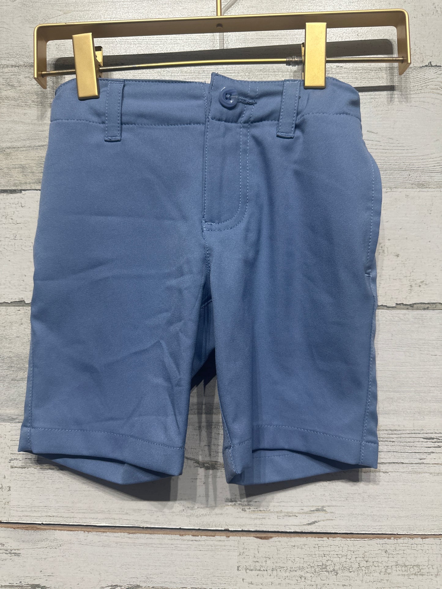 Boys Preowned Size 5 Class Club Modern Fit Drifit Light Blue Shorts - Very Good Used Condition