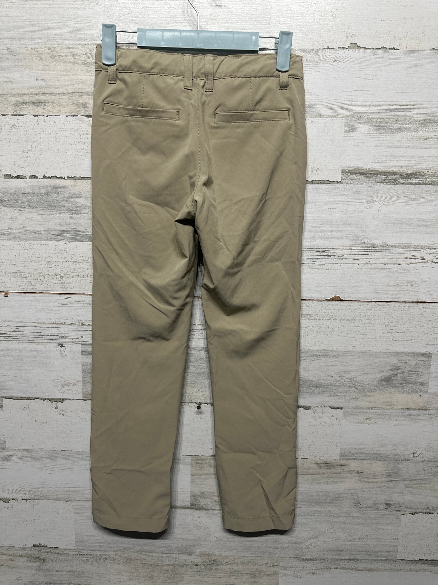 Quick Dry Khaki Adjustable Waist Pants - Cat & Jack Boys Size 8 - Very Good Used Condition