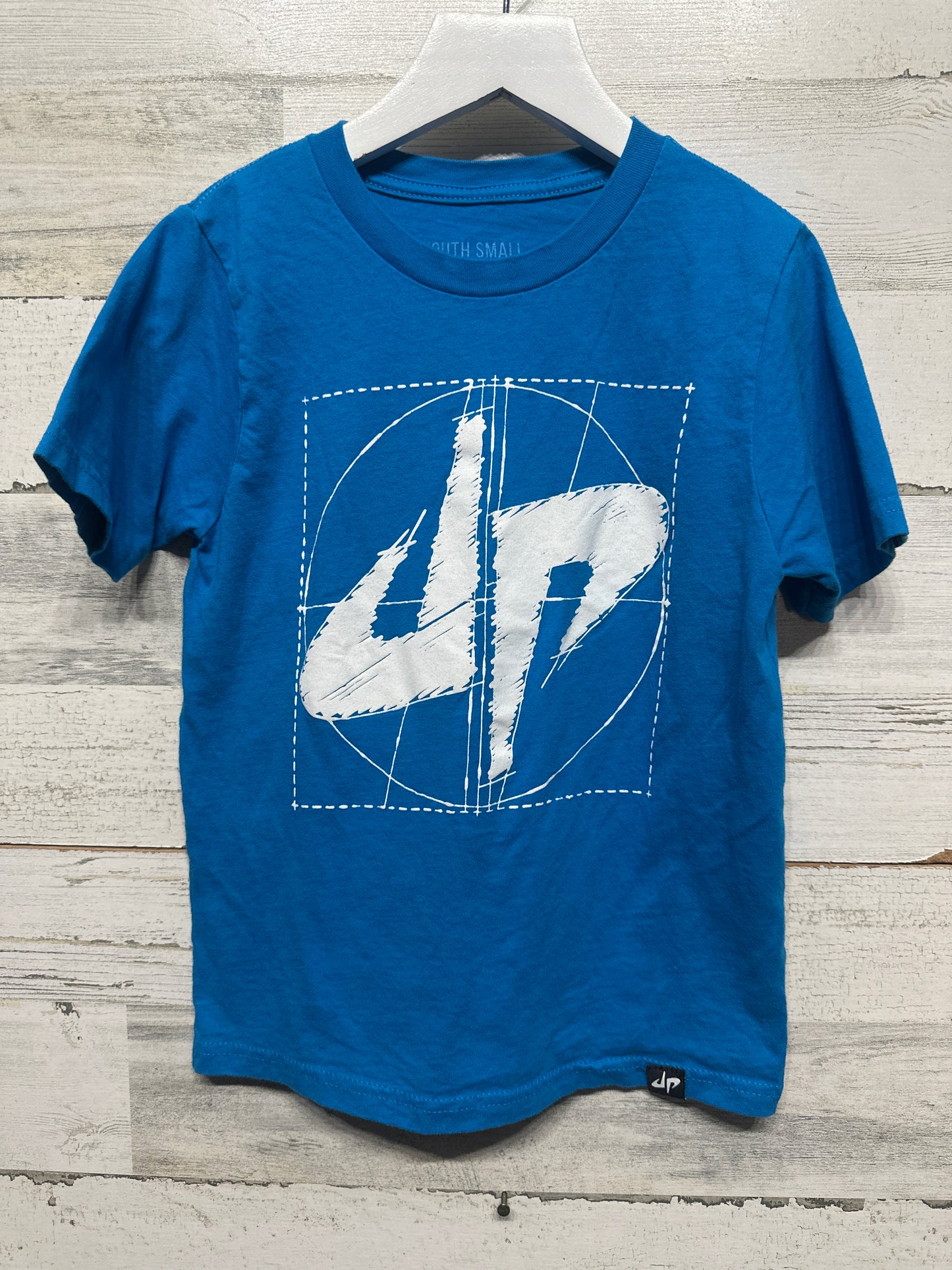 Boys Size Small (6-7) Dude Perfect Blue TShirt - Very Good Used Condition