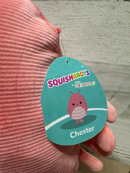 Squisharoys By Squishmallow Chester The Shrimp Stuffed Animal - New With Tags
