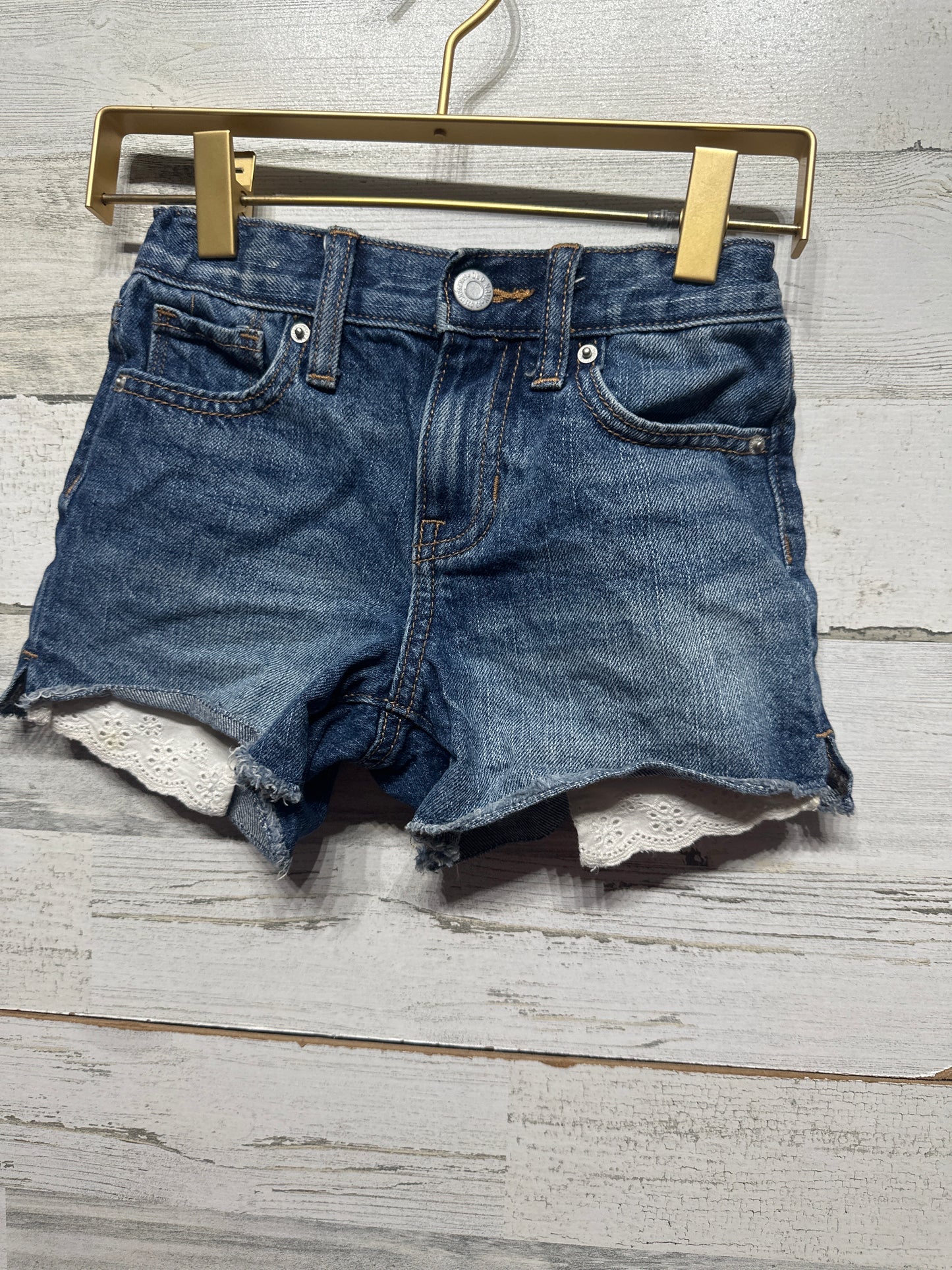 Girls Size 6 Old Navy High Rise Denim Shorts - Very Good Used Condition