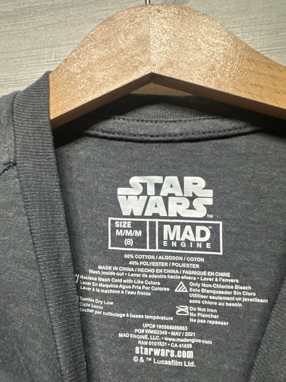 Boys Size 8 Medium Star Wars Yoda Shirt - Very Good Used Condition