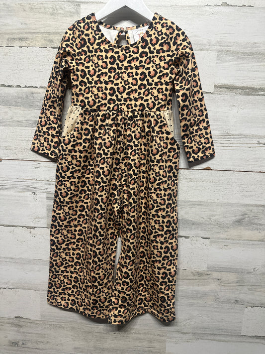 Girls Size 4t Swoon Baby Leopard Pocket Jumper - New With Tags