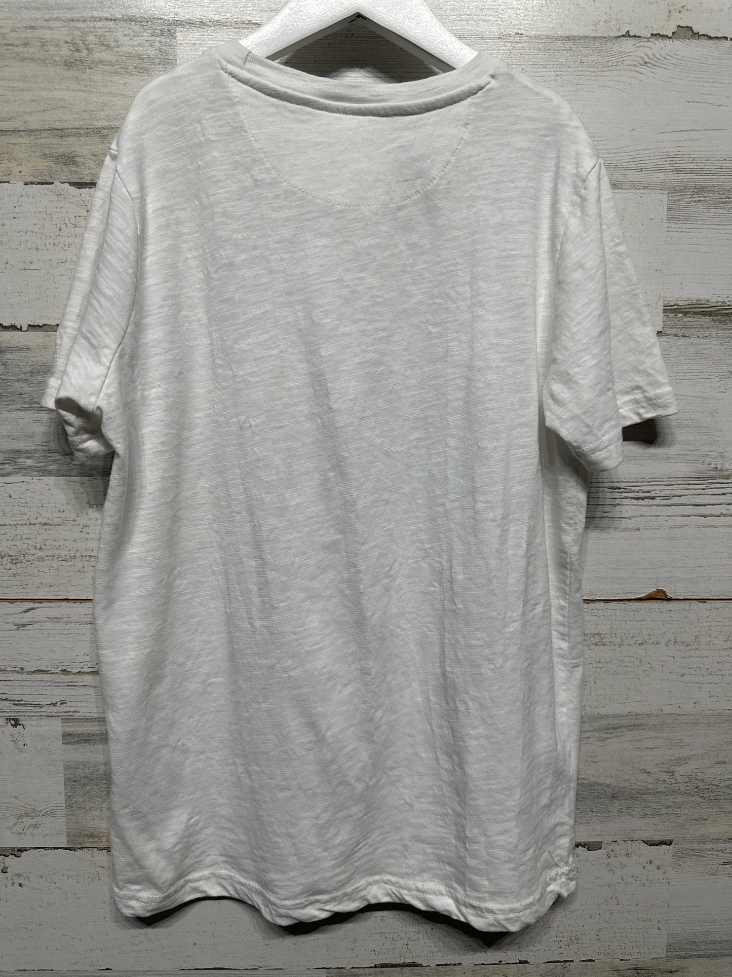 Size 14/16 Class Club White Pocket Tee - Good Used Condition
