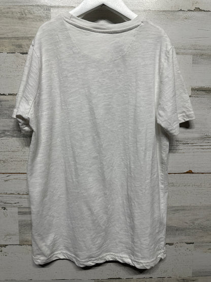 Size 14/16 Class Club White Pocket Tee - Good Used Condition