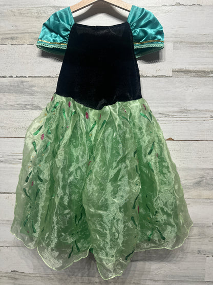 Girls Anna Frozen Costume Dress Girls 5T (120) - Play Condition