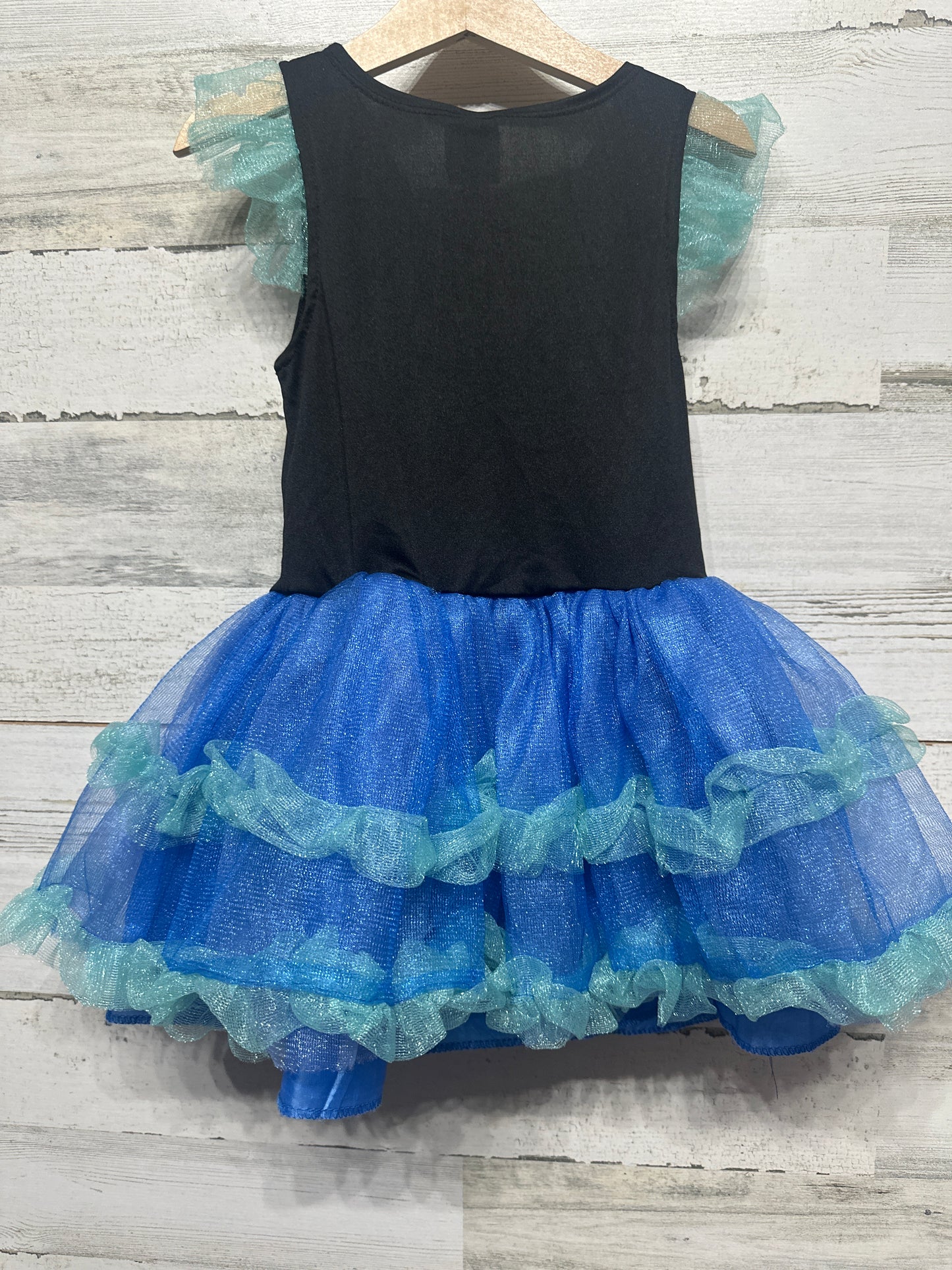 Girls Size 4-6 Years Disney Frozen Anna Dress - Very Good Used Condition