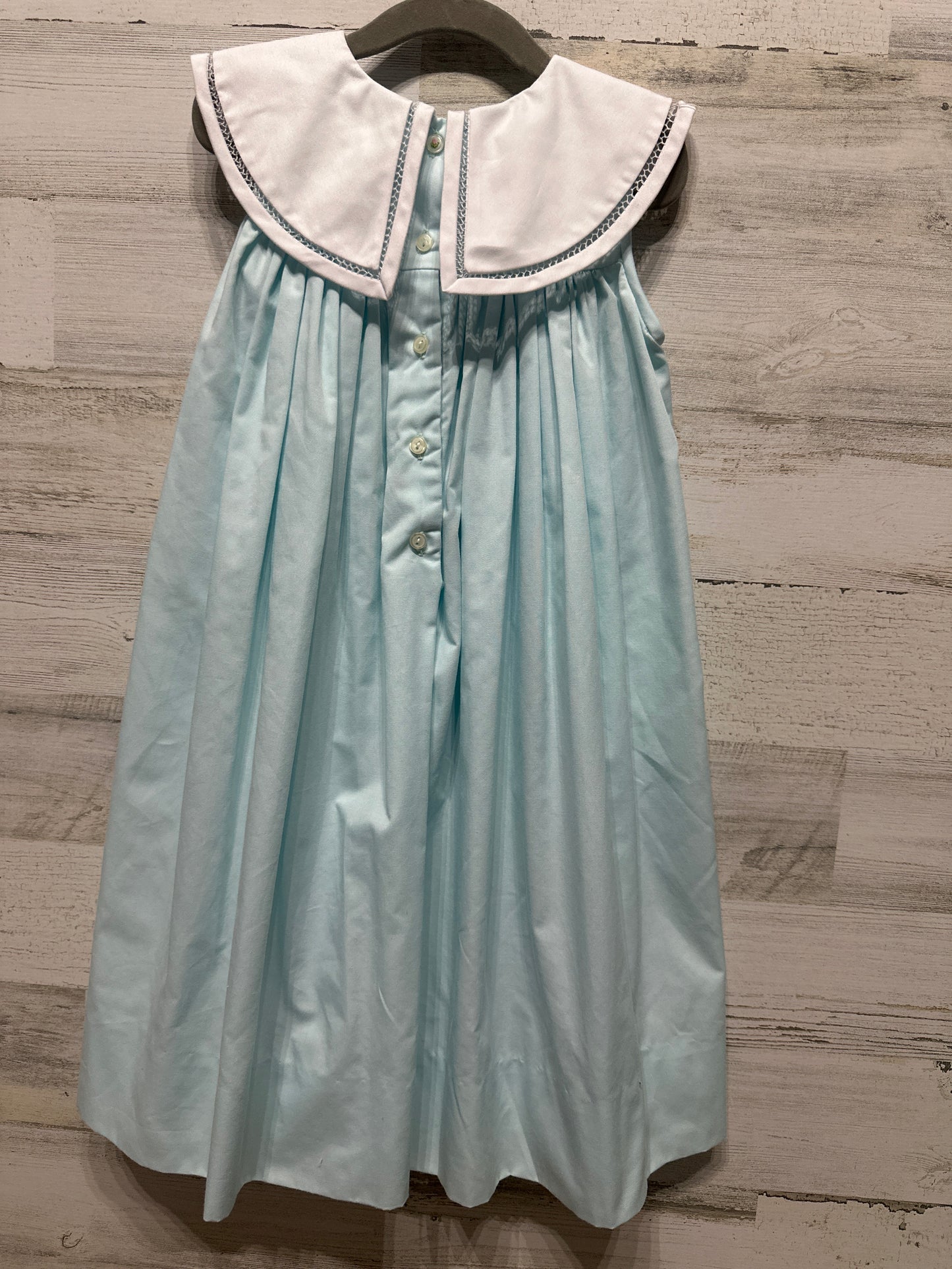 Girls Size 4 Years The Proper Peony Mint Magnolia Dress - Very Good Used Condition