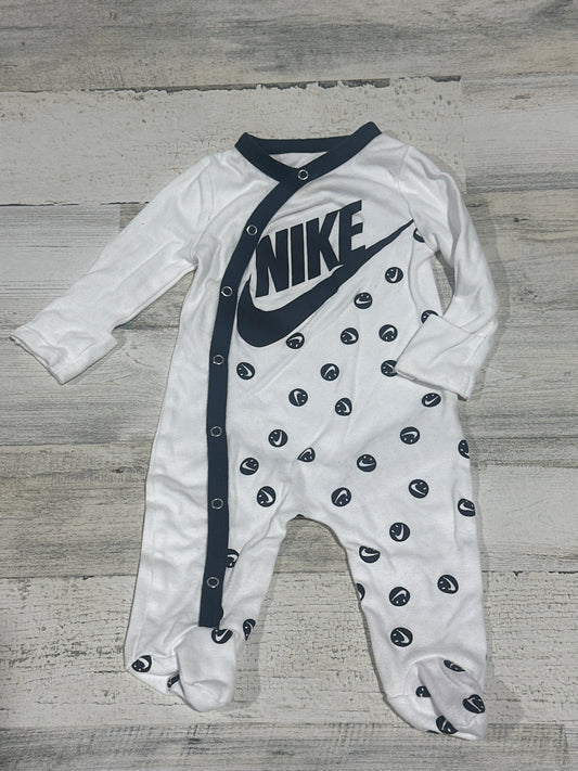 Nike Footed Sleeper - Boys Size 3M (3 MONTHS) - Very Good Used Condition
