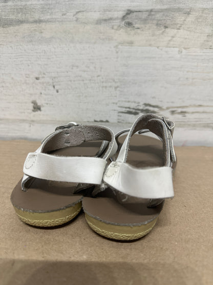 Size 9 Toddler SunSan Surfer White Sandals  - Good Used Condition*