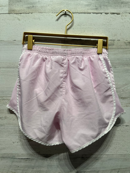 Girls Size Youth Large Nike Drifit Light Pink Athletic Shorts - Very Good Used Condition