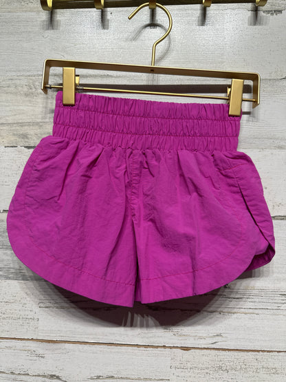 Girls Size 7/8 Habitual Fuscia Active Shorts - Very Good Used Condition