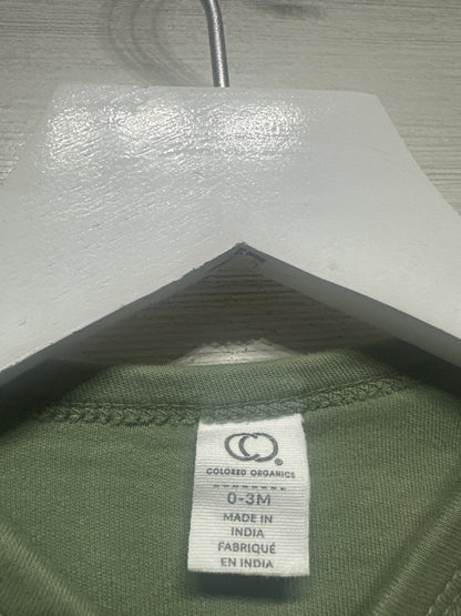 Size 0-3m Colored Organics Kimono Bodysuit - Very Good Used Condition