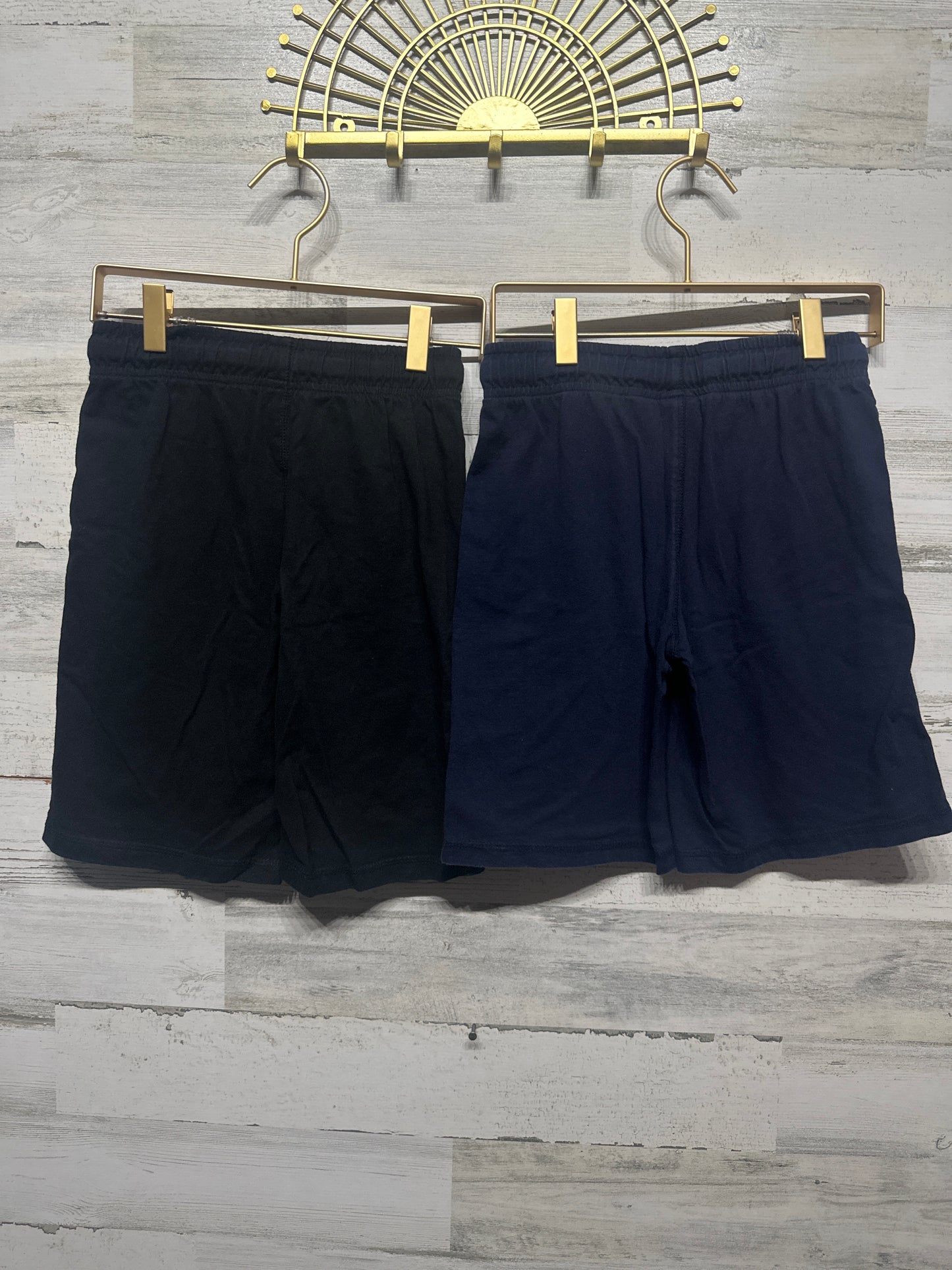 Boys Size 7/8 Gymboree Shorts Lot - Black and Navy (2 pieces) - Good Used Condition