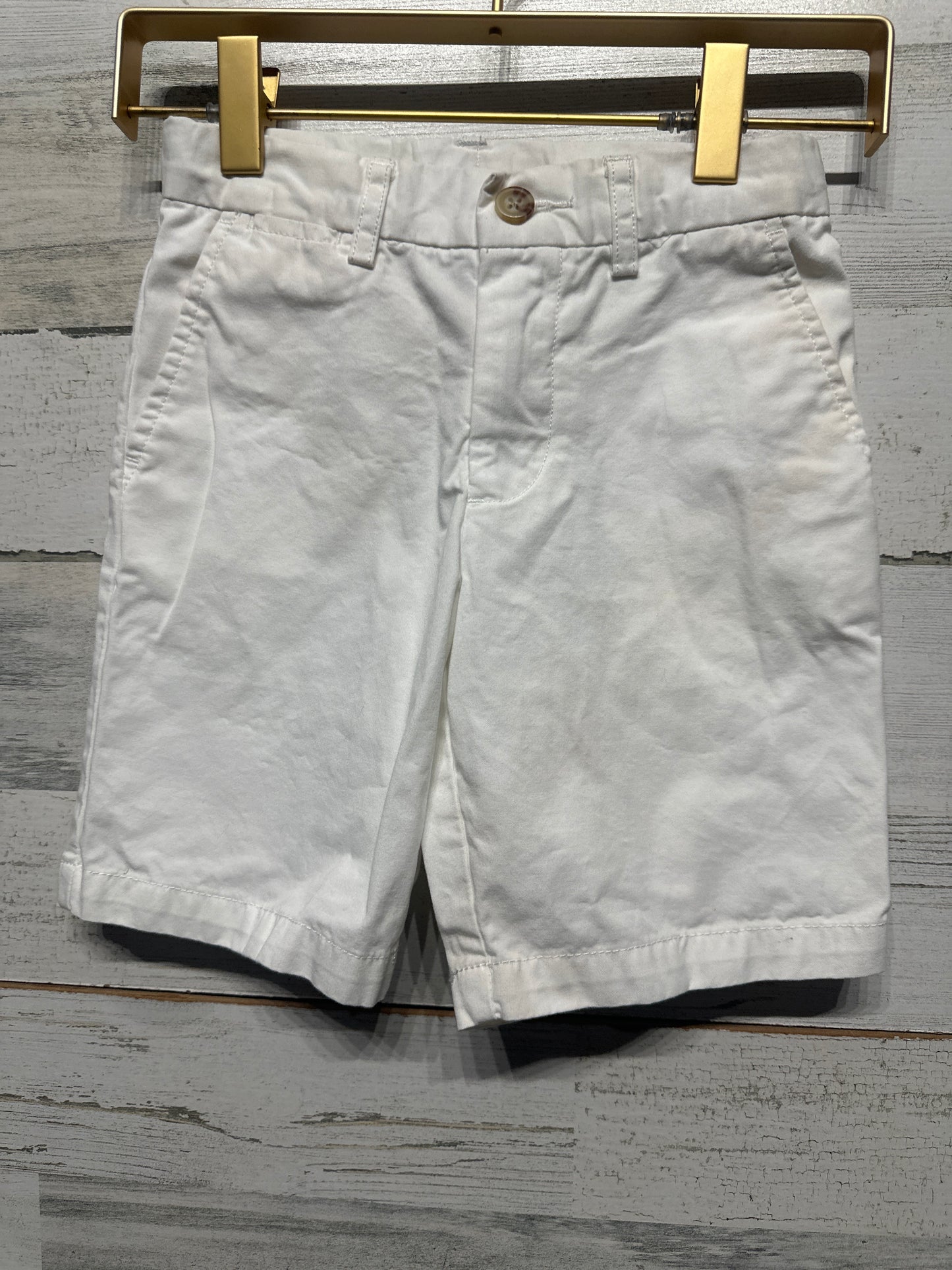 Boys Size 5 Polo Ralph Lauren White Shorts with Adjustable Waist - Play Condition*