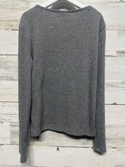 Size 11-12 (152cm) Zara Grey Soft Long Sleeve Shirt - Good Used Condition