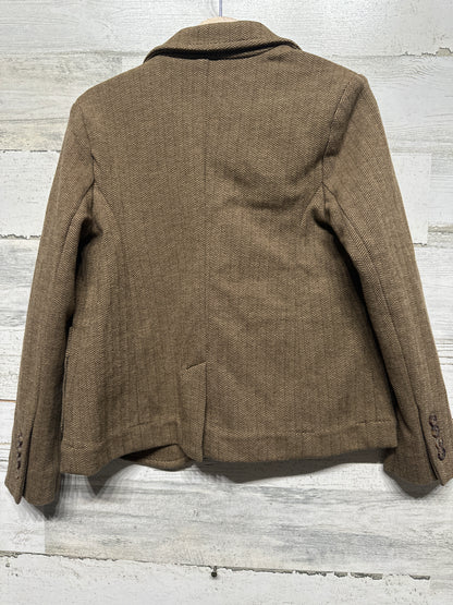 Girls Size 6 Polo Ralph Lauren Herringbone Cotton-Blend Blazer - Very Good Used Condition