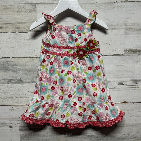 Girls Size 24m Kalula Kids by Youngland Floral Dress - Good Used Condition