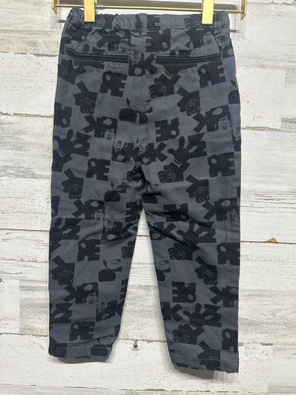 Boys Size 4 Disney Mickey Mouse Pants - Very Good Used Condition